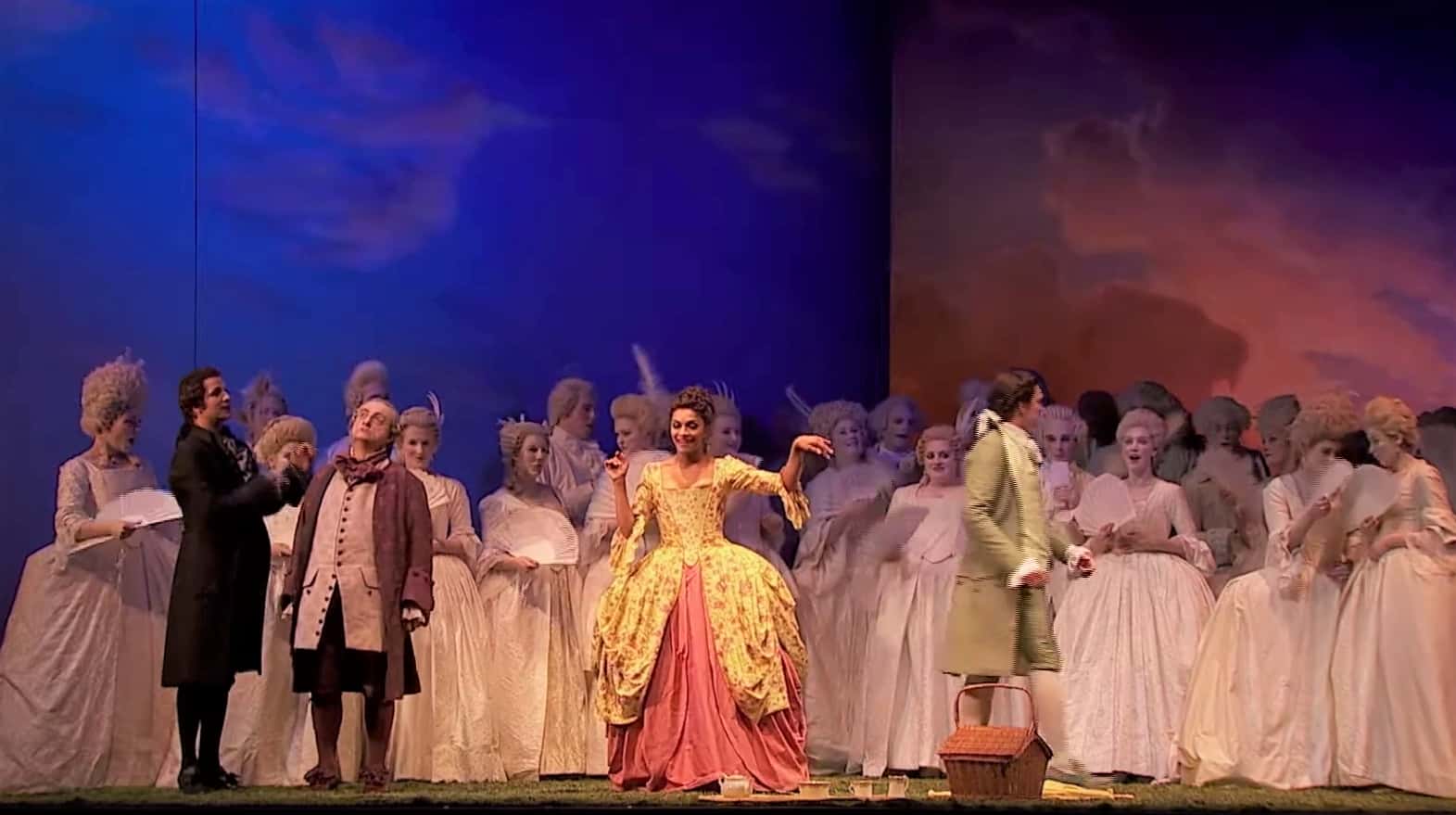 Happy ending of the Opera